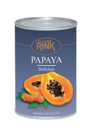 Papaya-Bällchen